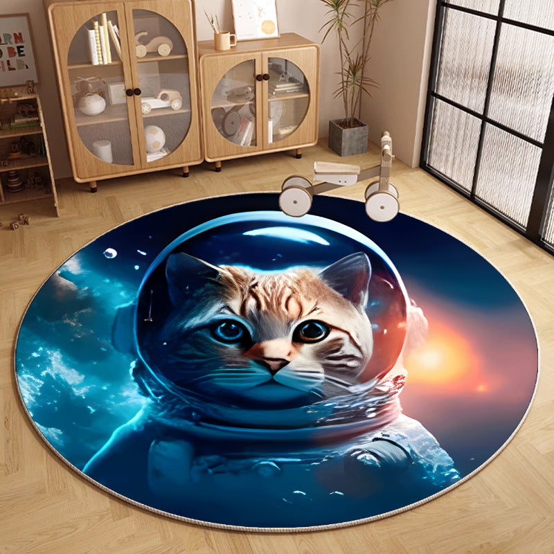 Artistic Round Area Rug Bowlift — product view 2