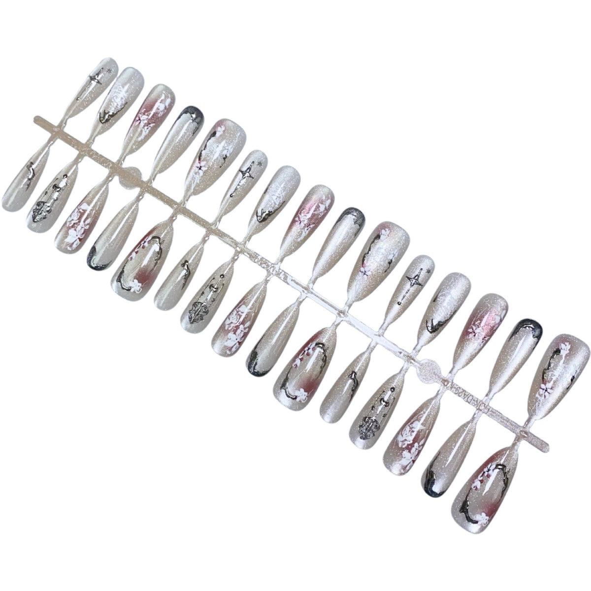 Elegant Glossy Press-On Nail Set — product view 2