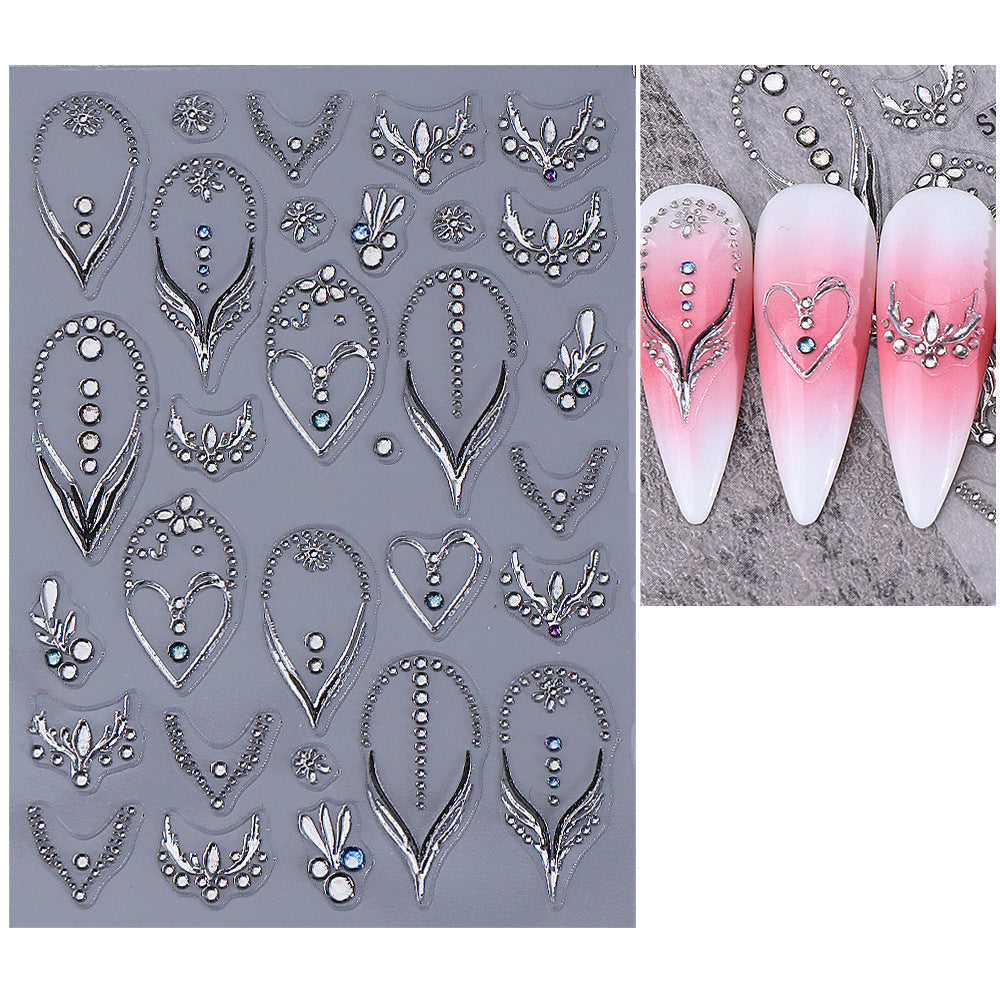 Elegant Rhinestone Nail Art Embellishments — product view 1
