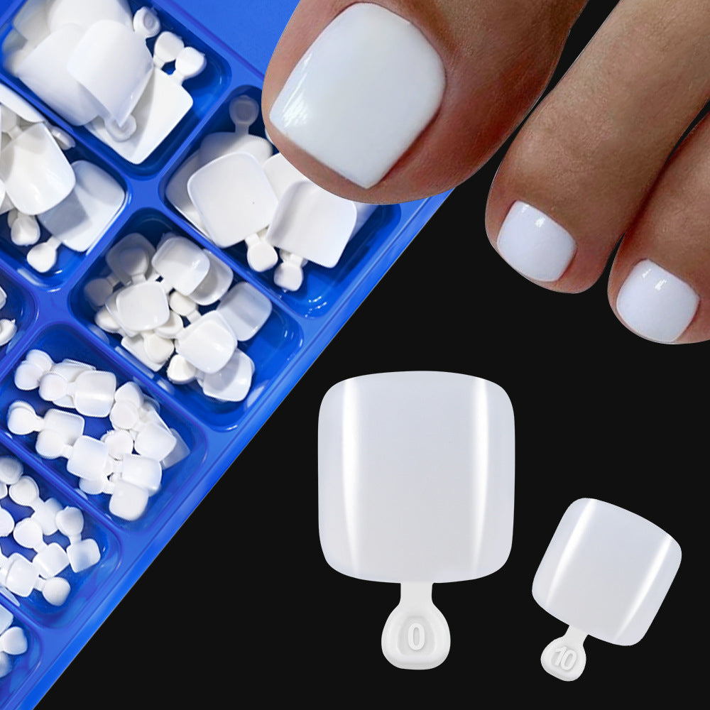 Full Coverage Press-On Toenail Tips Set — product view 5