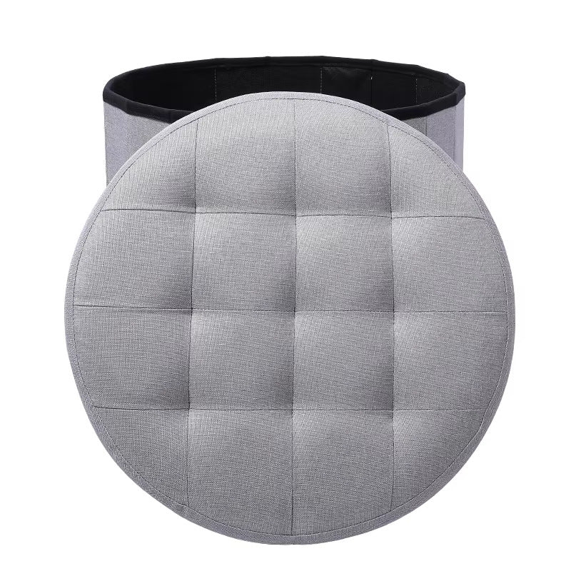 Folding Storage Pouf Bowlift — product view 5
