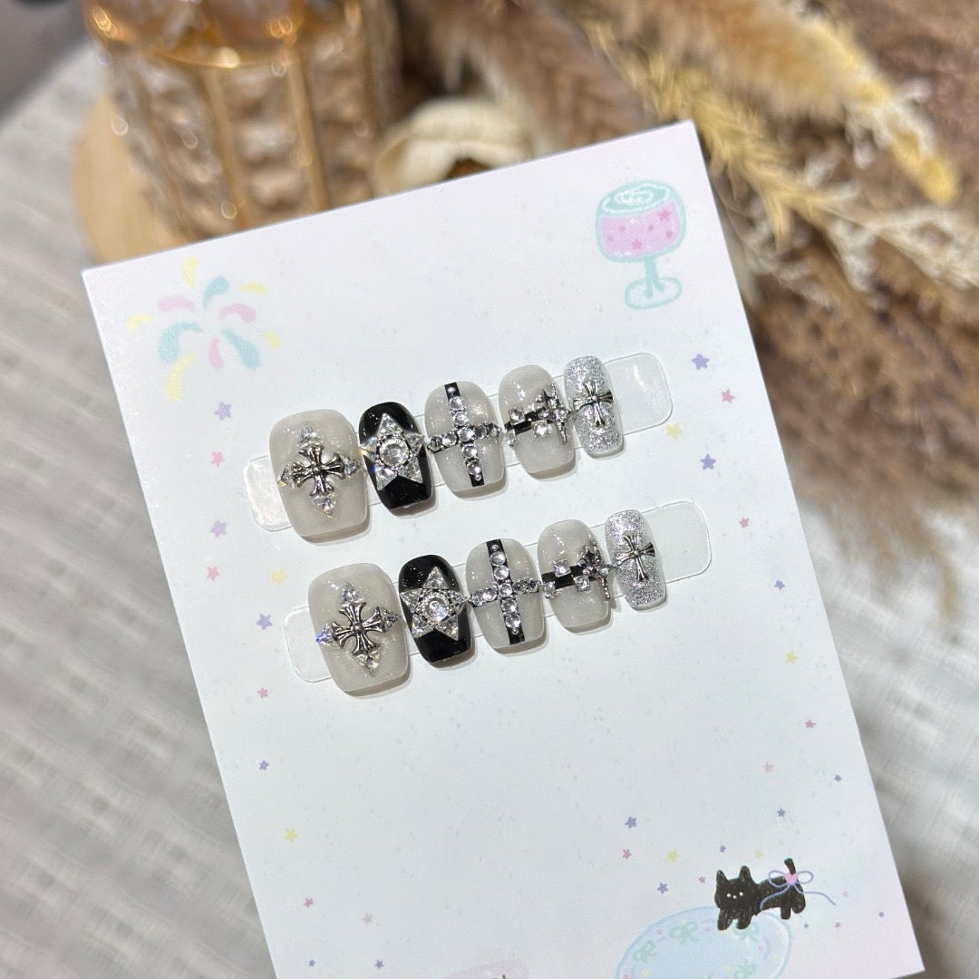 Decorative Rhinestone Nail Art Set — product view 2