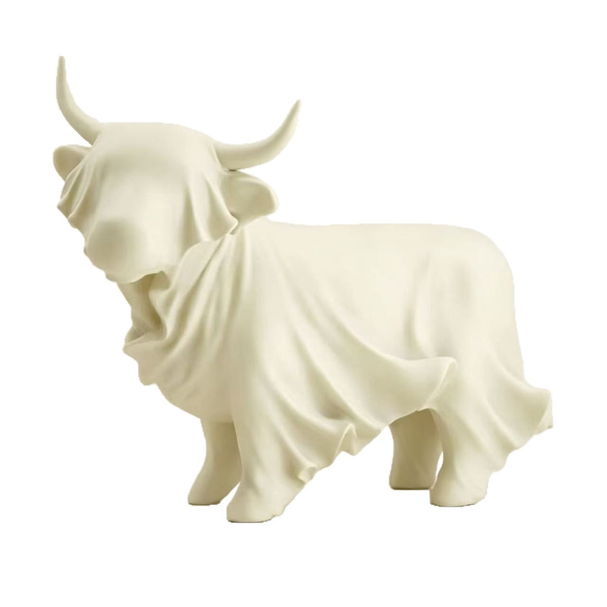 Decorative Cow Figurine Bowlift — product view 4