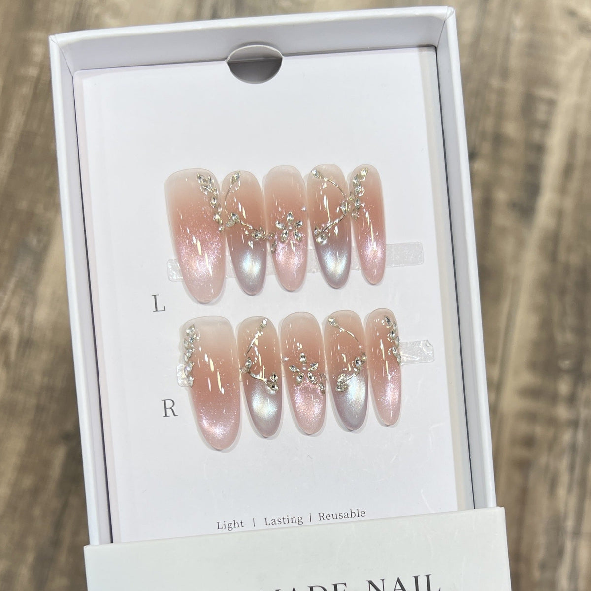 Elegant Reusable Acrylic Nail Set — product view 6