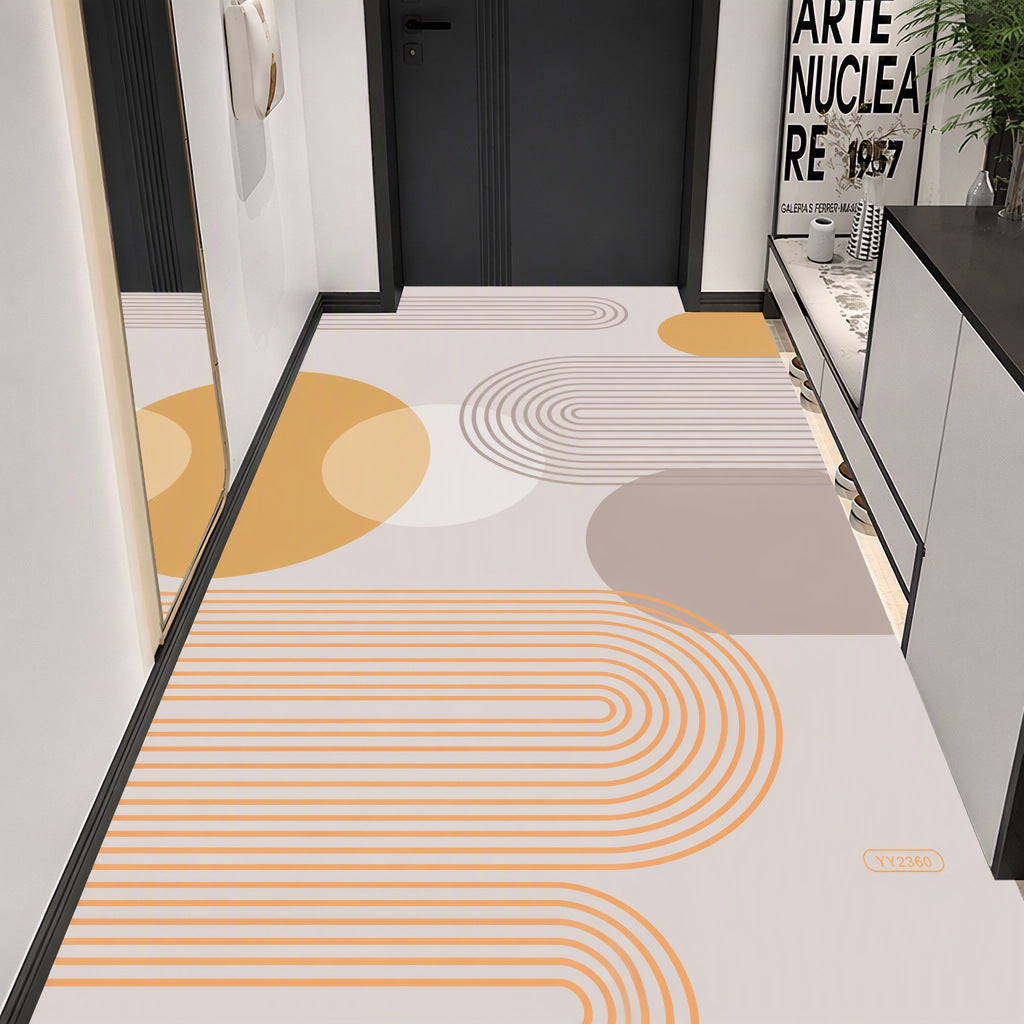 Geometric Patterned Indoor Area Rug Bowlift — product view 1