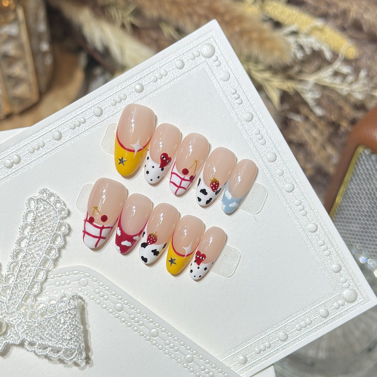 Creative Hand-Painted Nail Design Set — product view 3