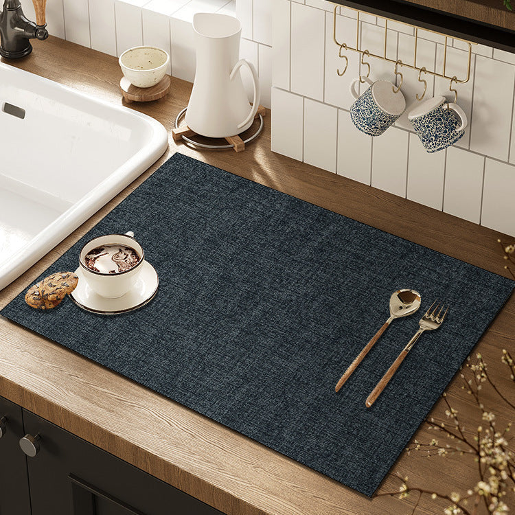 Artistic Floral Kitchen Mat Bowlift — product view 3