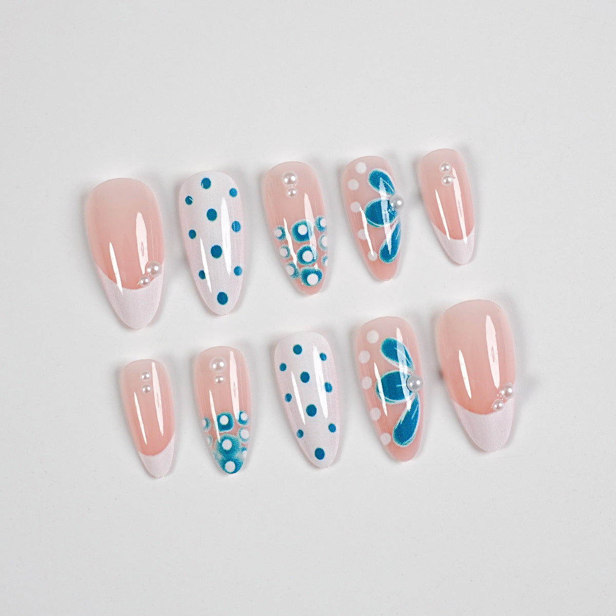 Complete Press-On Nail Art Set with Accessories — product view 3