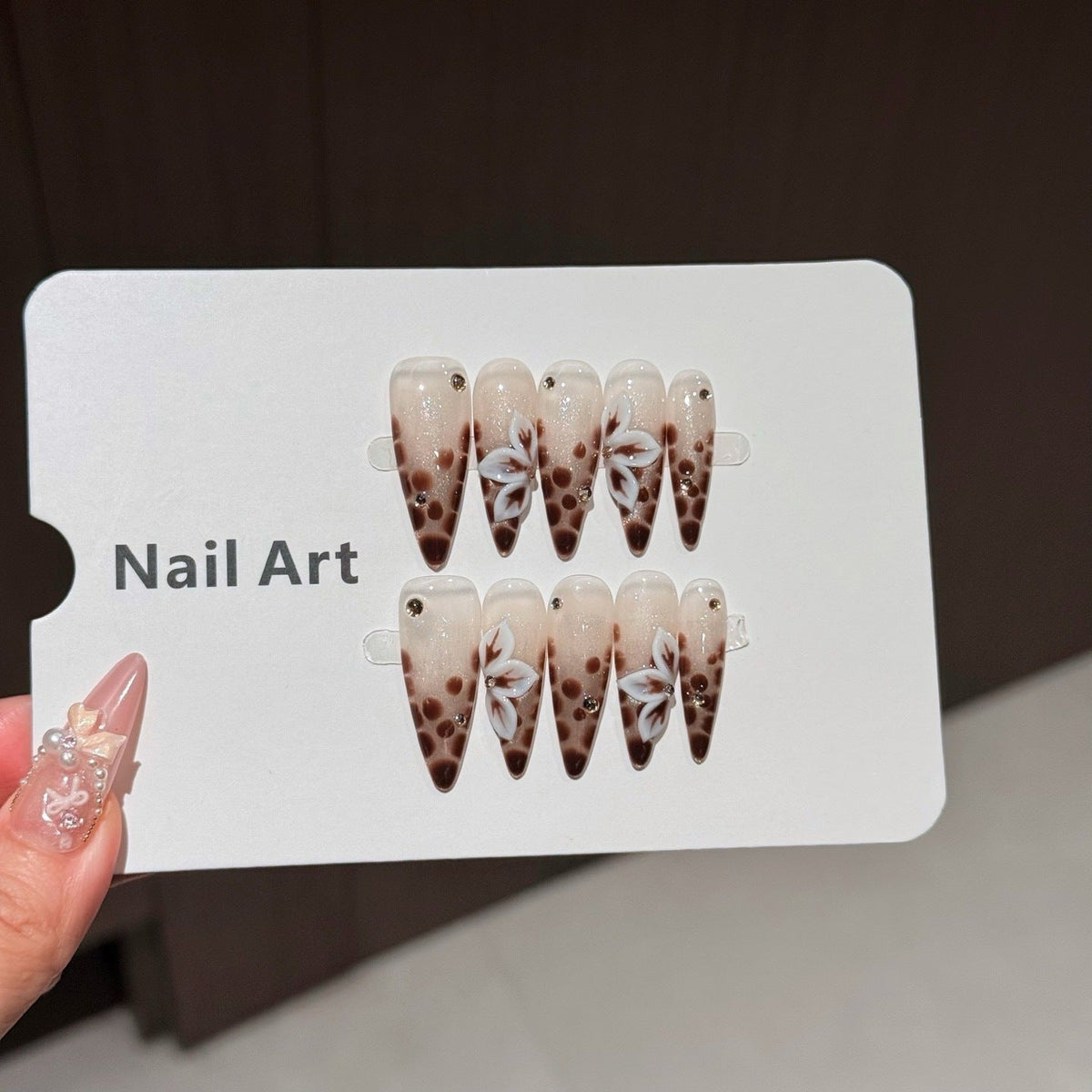 Artistic Floral Nail Tips — product view 5