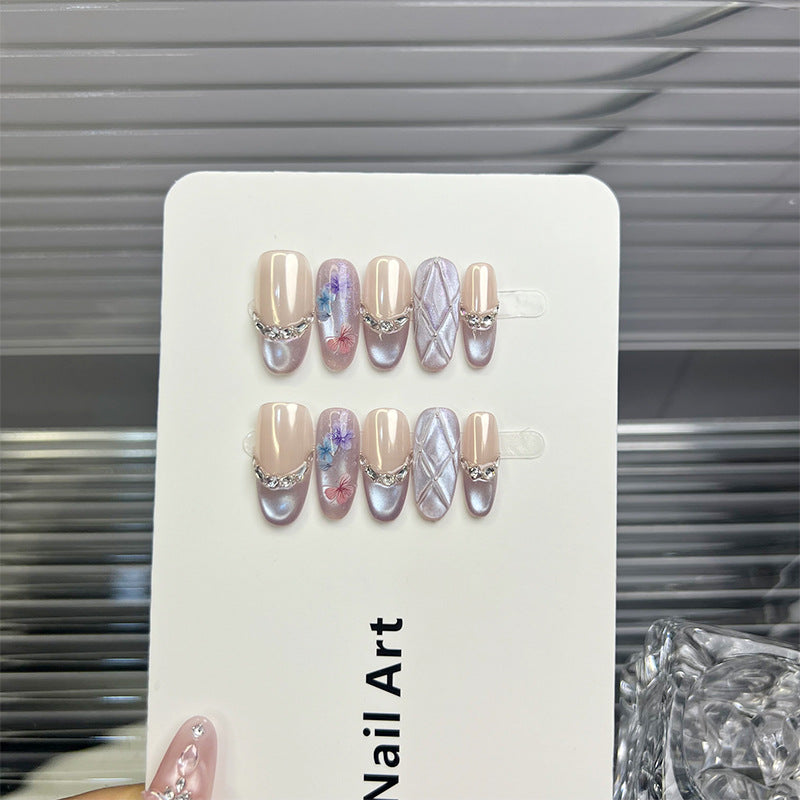 Elegant Adhesive Press-On Nail Set — product view 1