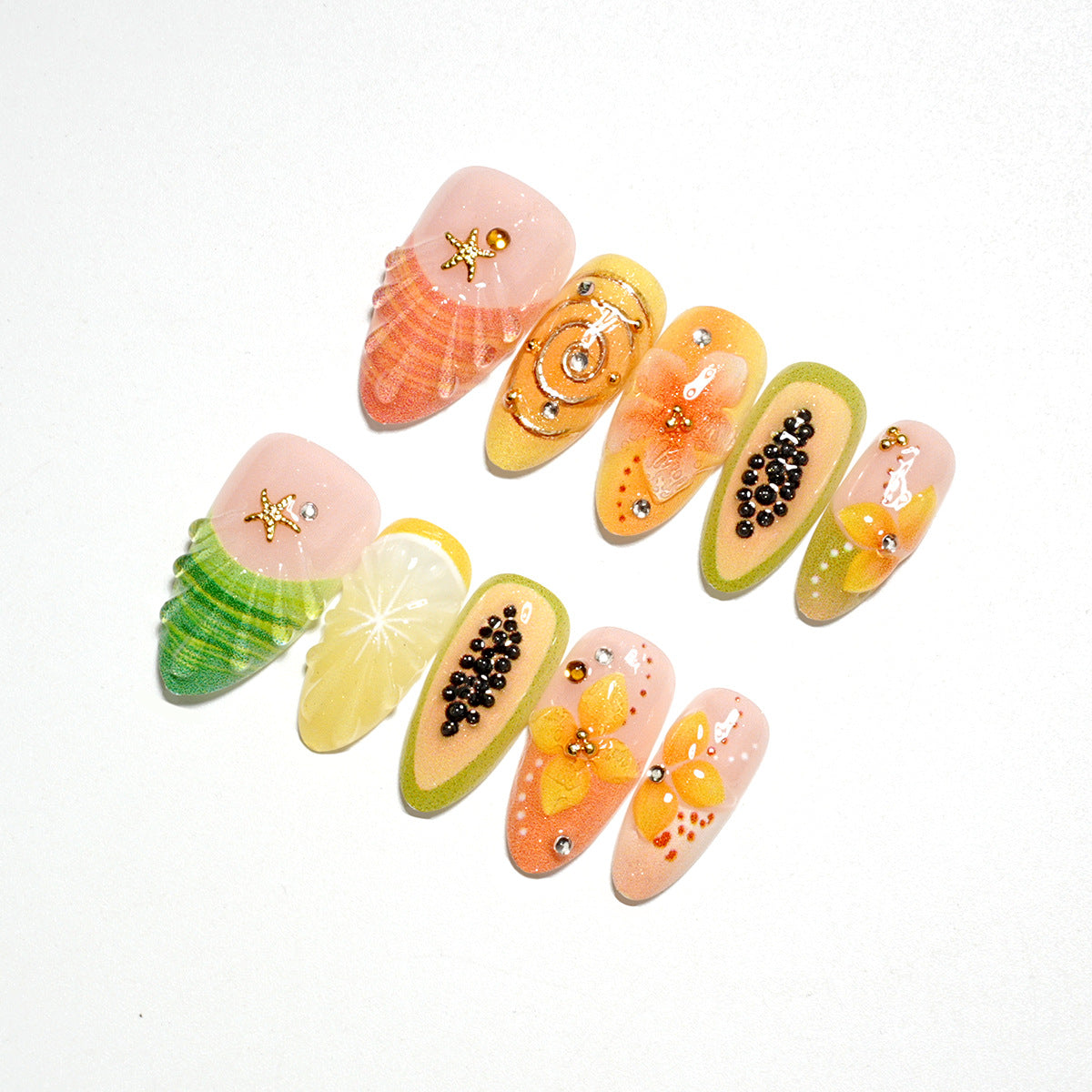 Creative Press-On Nail Art Set — product view 4