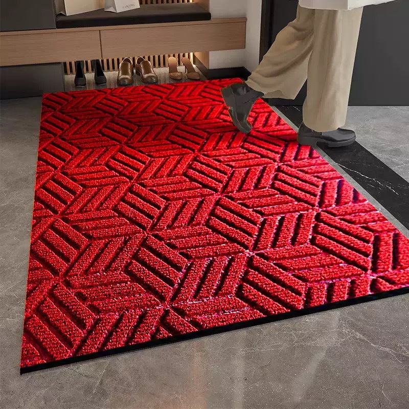 Geometric Patterned Indoor Area Mat Bowlift — product view 1