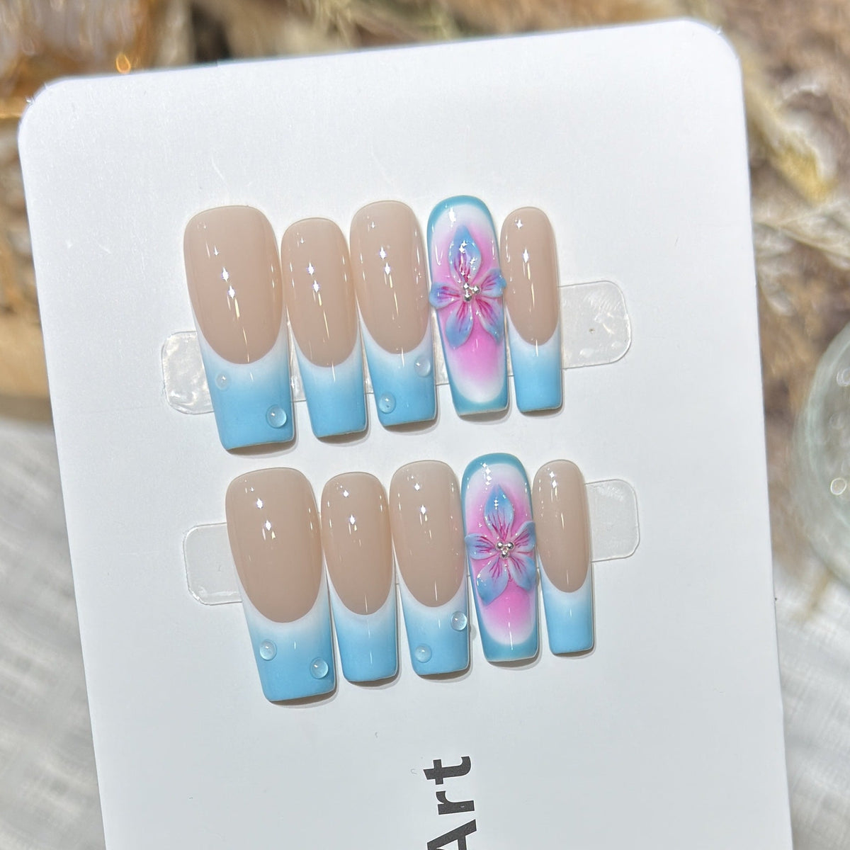 Artistic Acrylic Press-On Nail Set — product view 4