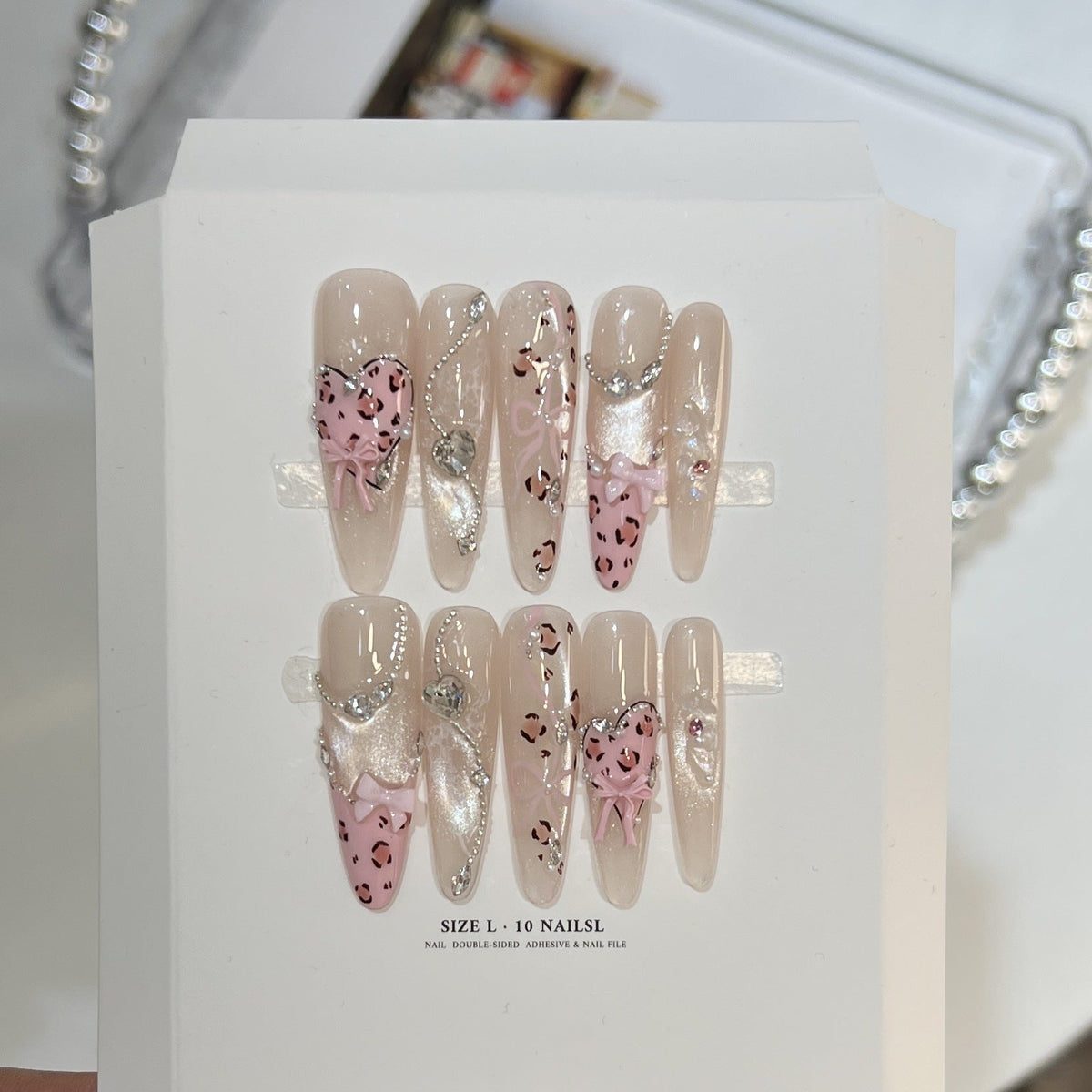 Artistic Decorative Nail Tips Set — product view 2