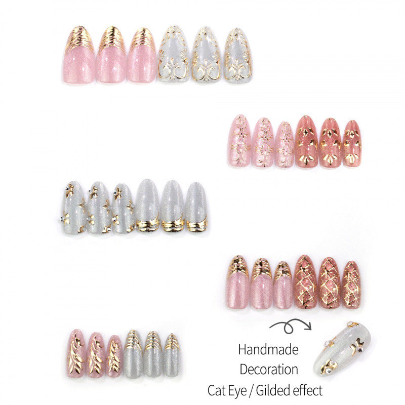 Decorative Elegant Press-On Nails Set — product view 3