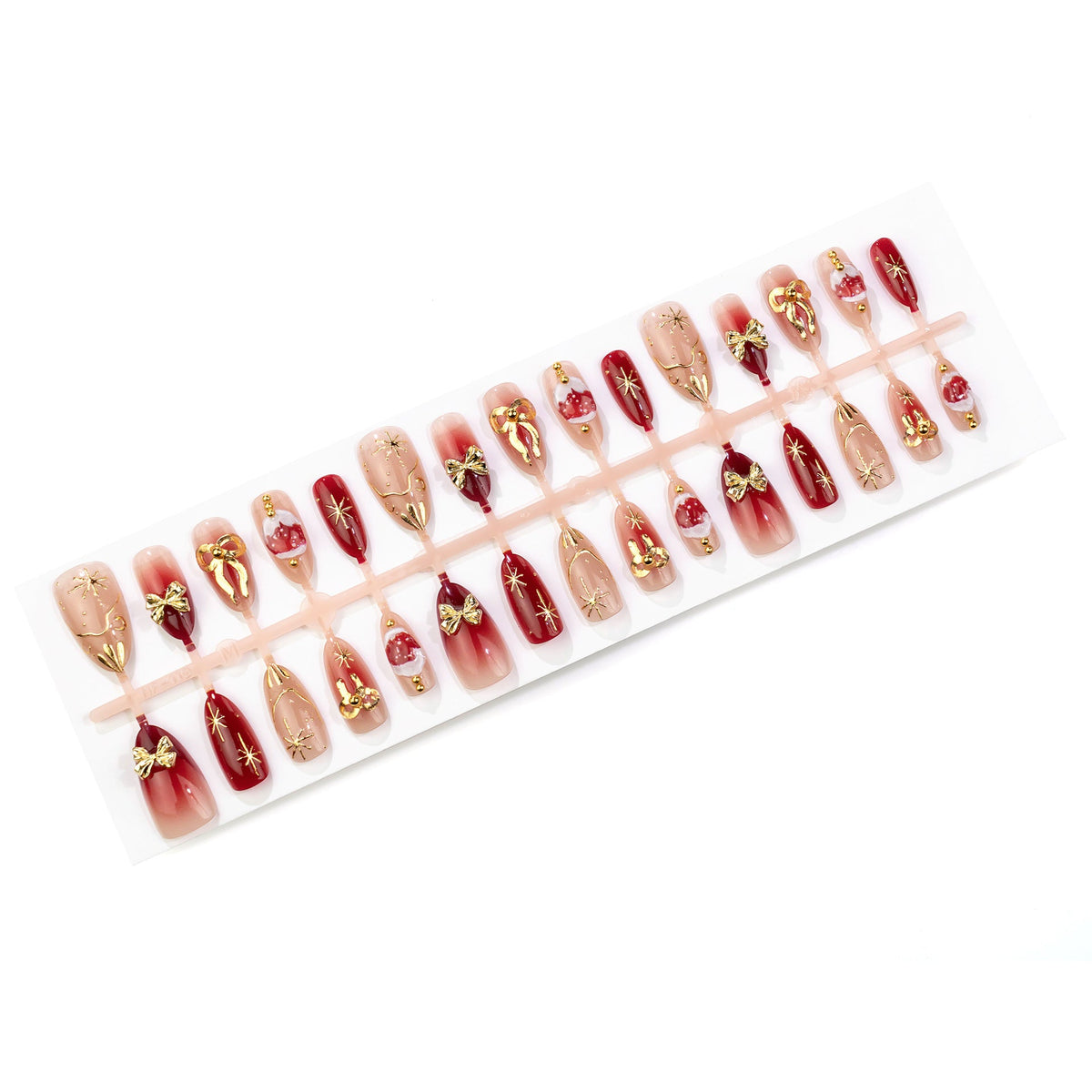Festive Holiday-Themed Press-On Nail Art Set — product view 5