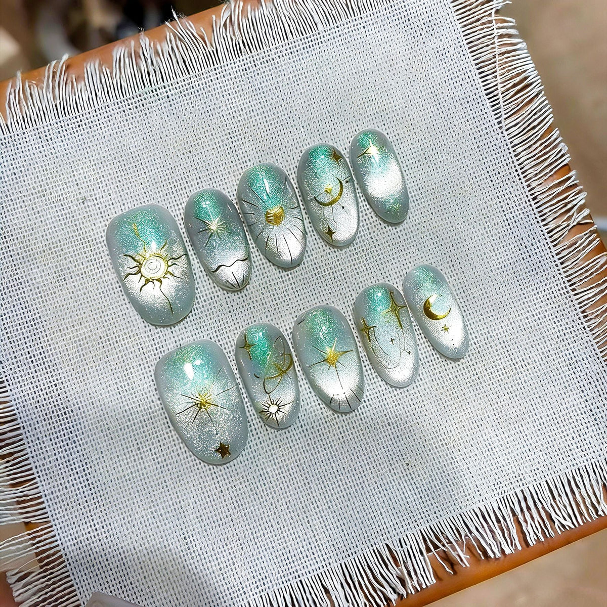 Celestial-Themed Press-On Nails — product view 3