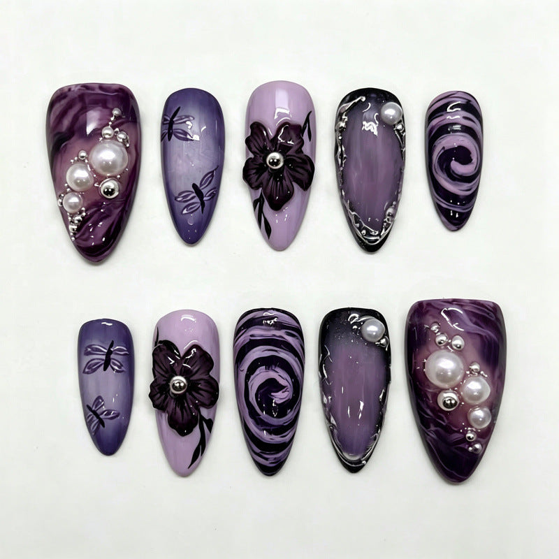 Artistic Designer Press-On Nails — product view 1