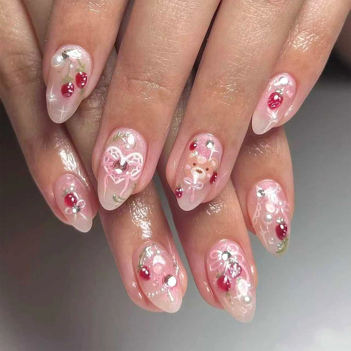 Decorative 3D Nail Art Tips — product view 1