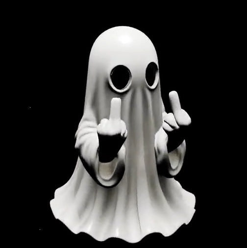 Creative Ghost Figurine Bowlift — product view 2