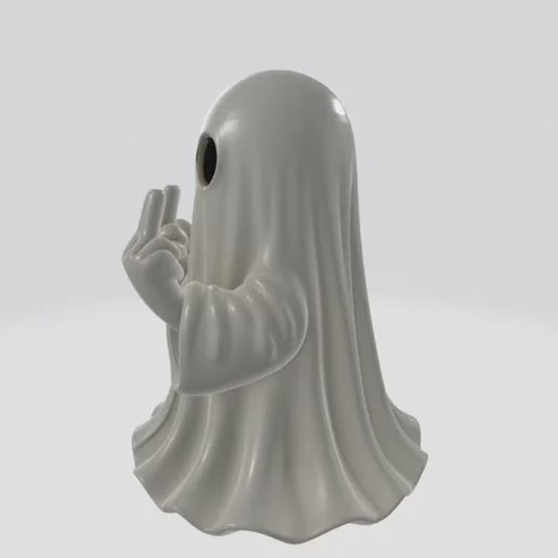 Creative Ghost Figurine Bowlift — product view 3
