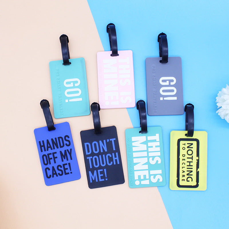 Unisex Quirky Travel Luggage Tag LoungeYard — product view 2