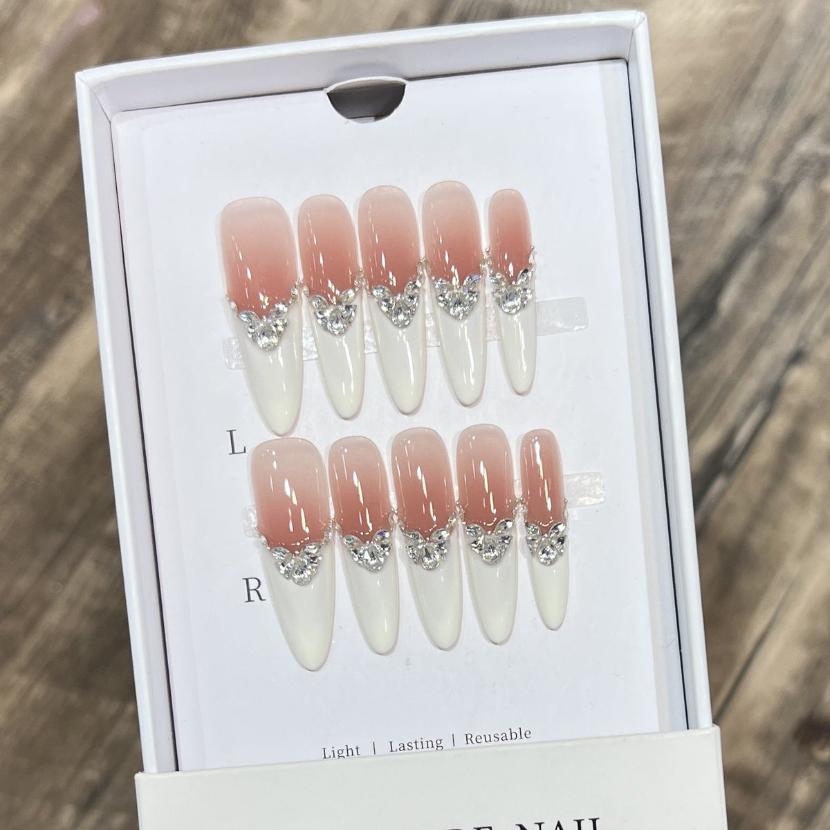 Elegant Stiletto Press-On Nail Art Set — product view 2
