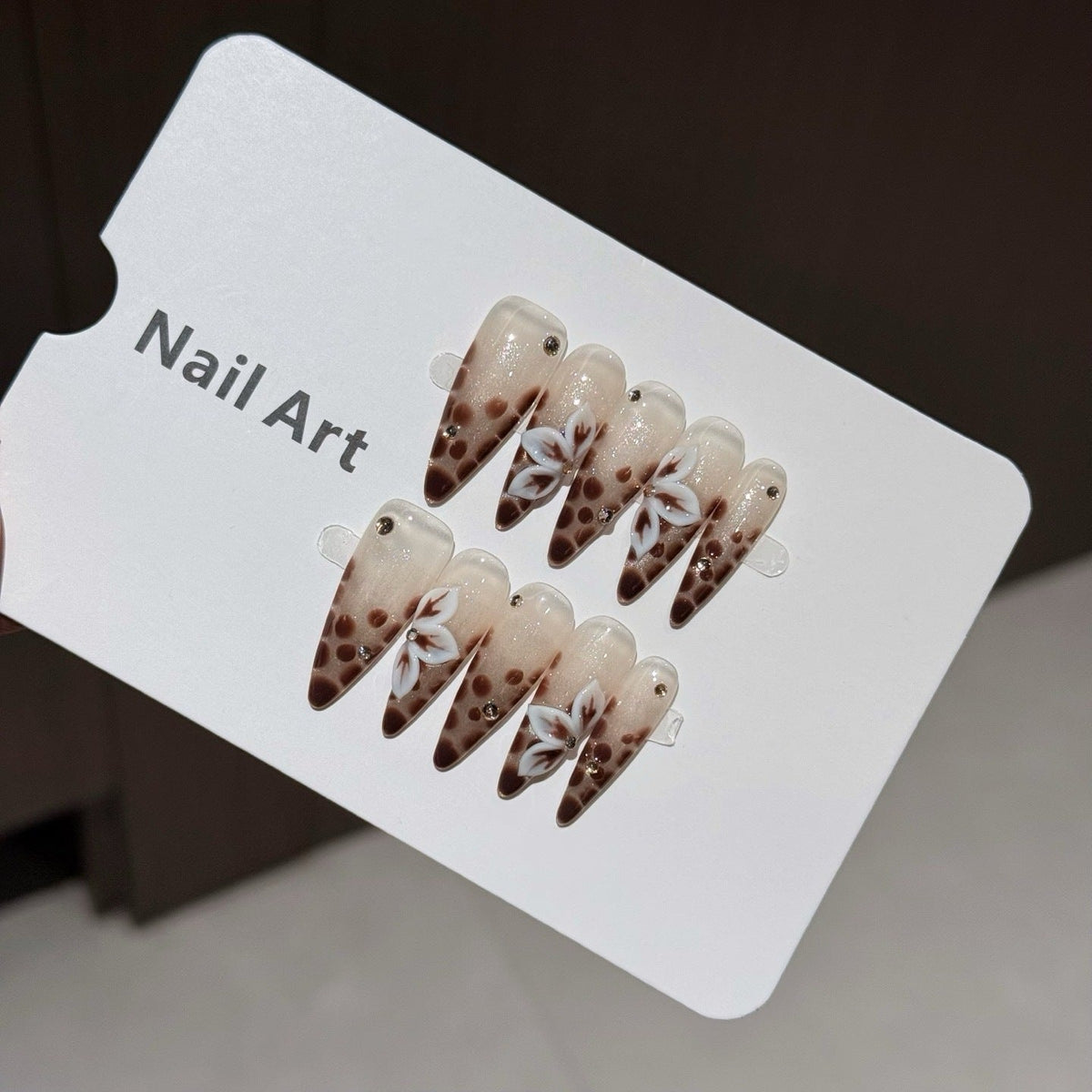 Artistic Floral Nail Tips — product view 3