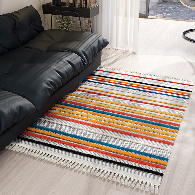 Decorative Woven Area Rug Bowlift — product view 2