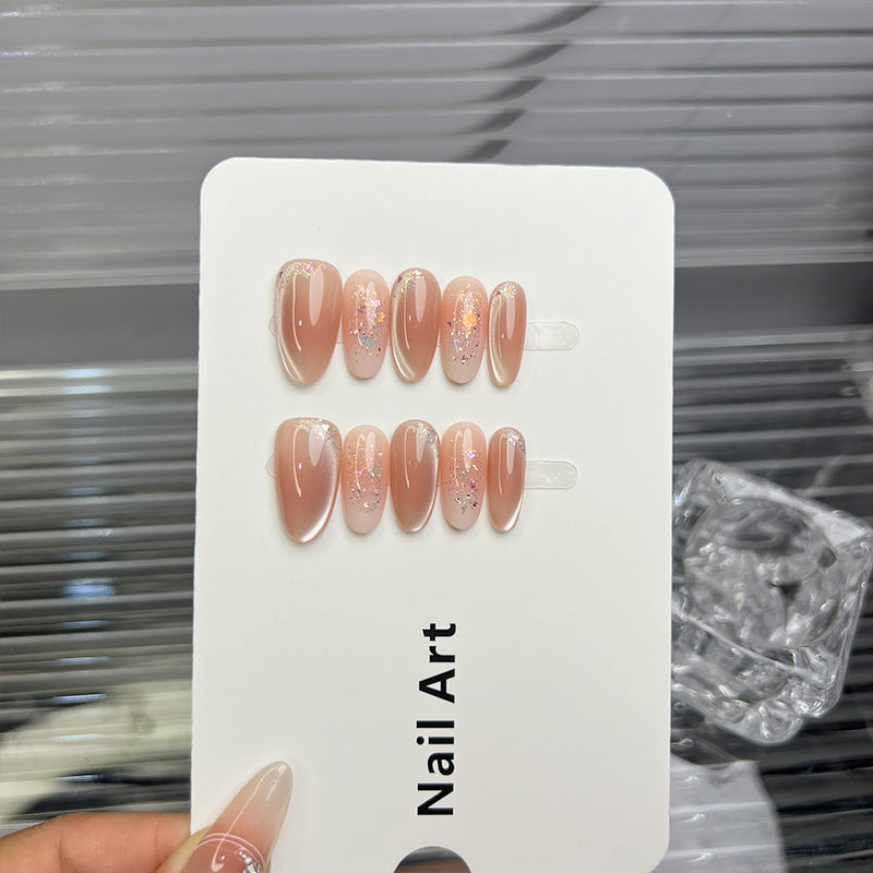 Glamorous Glitter Gradient Press-On Nails — product view 5