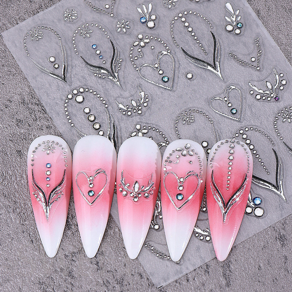 Elegant Rhinestone Nail Art Embellishments — product view 3