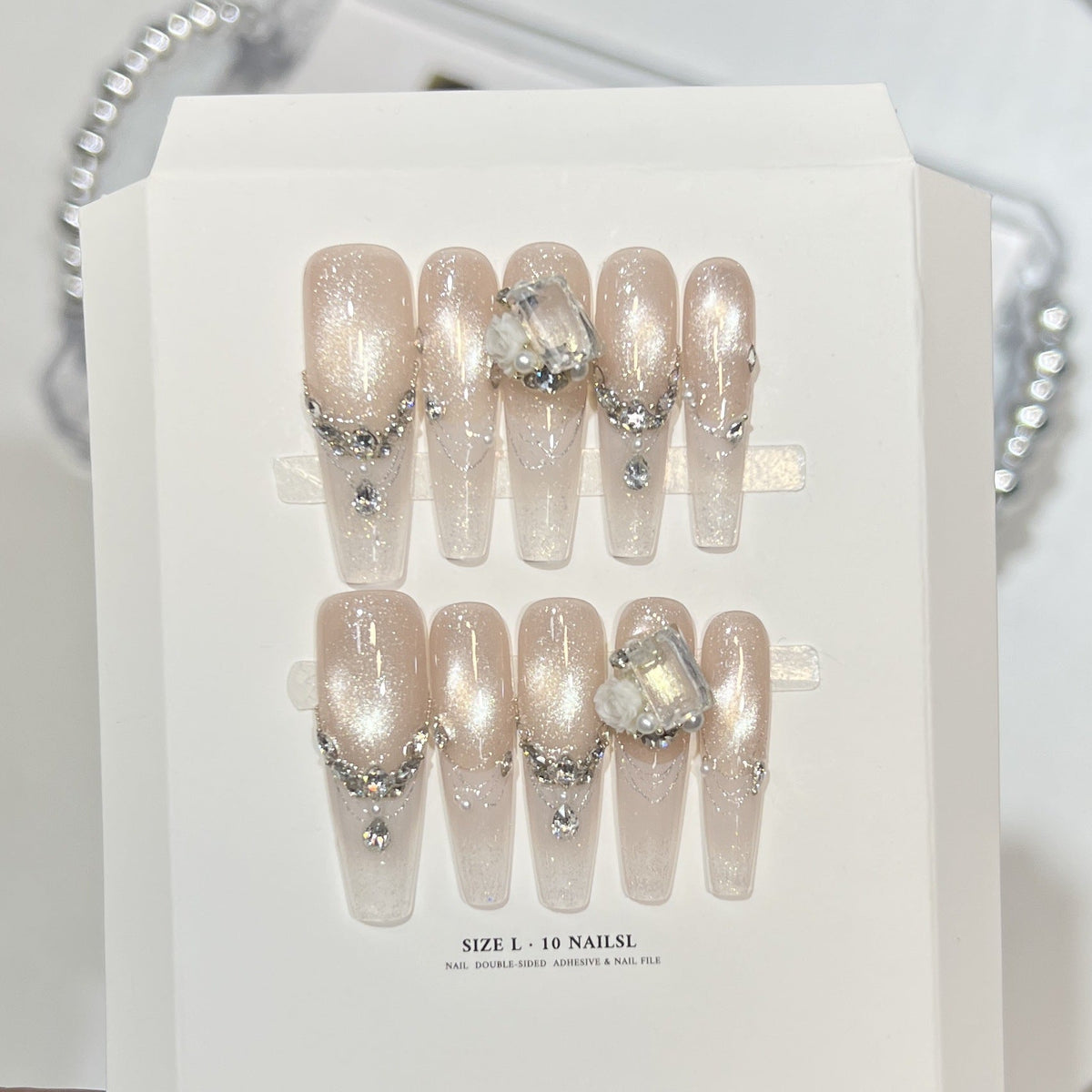 Decorative Press-On Nail Set — product view 3