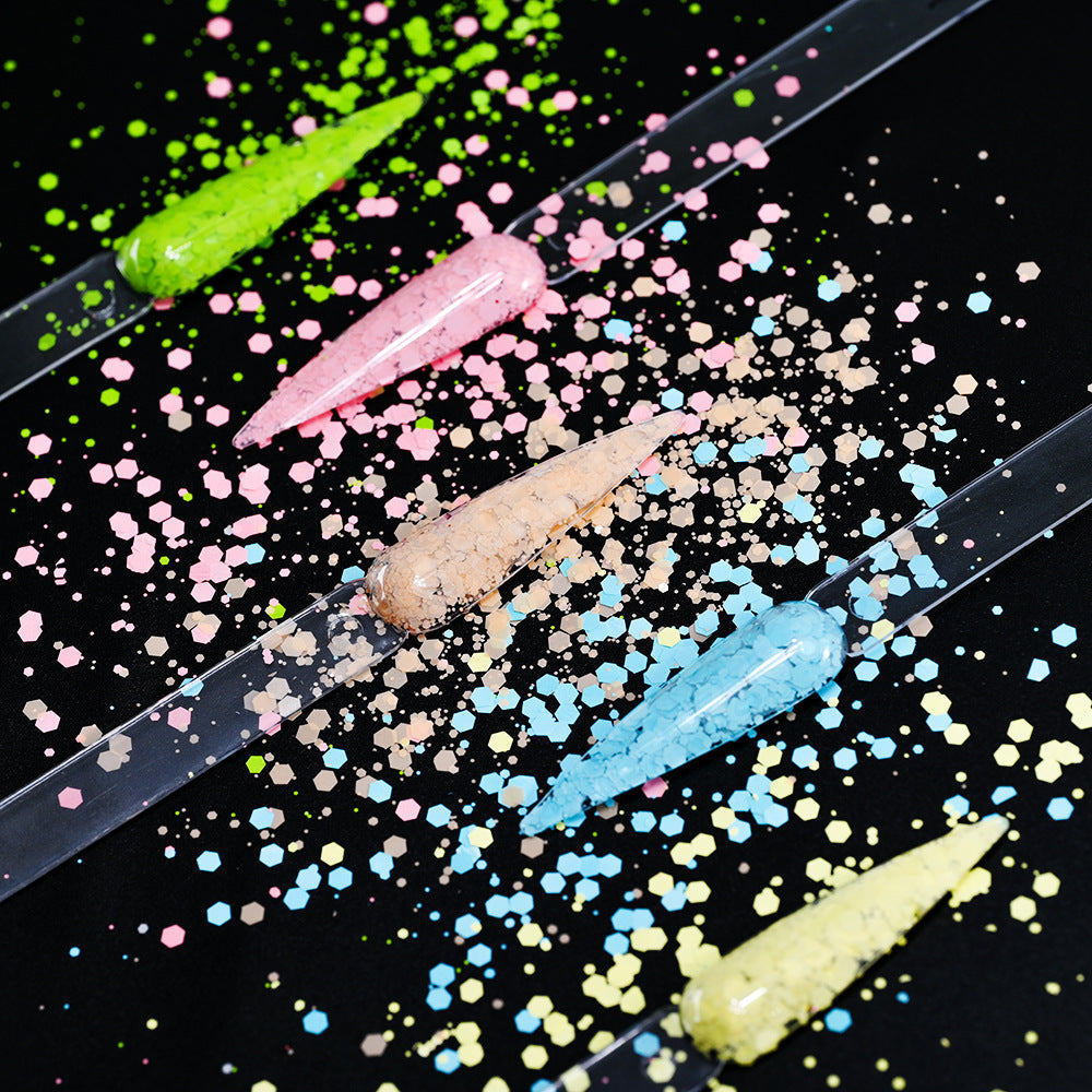 Decorative Nail Art Glitter Flakes — product view 1