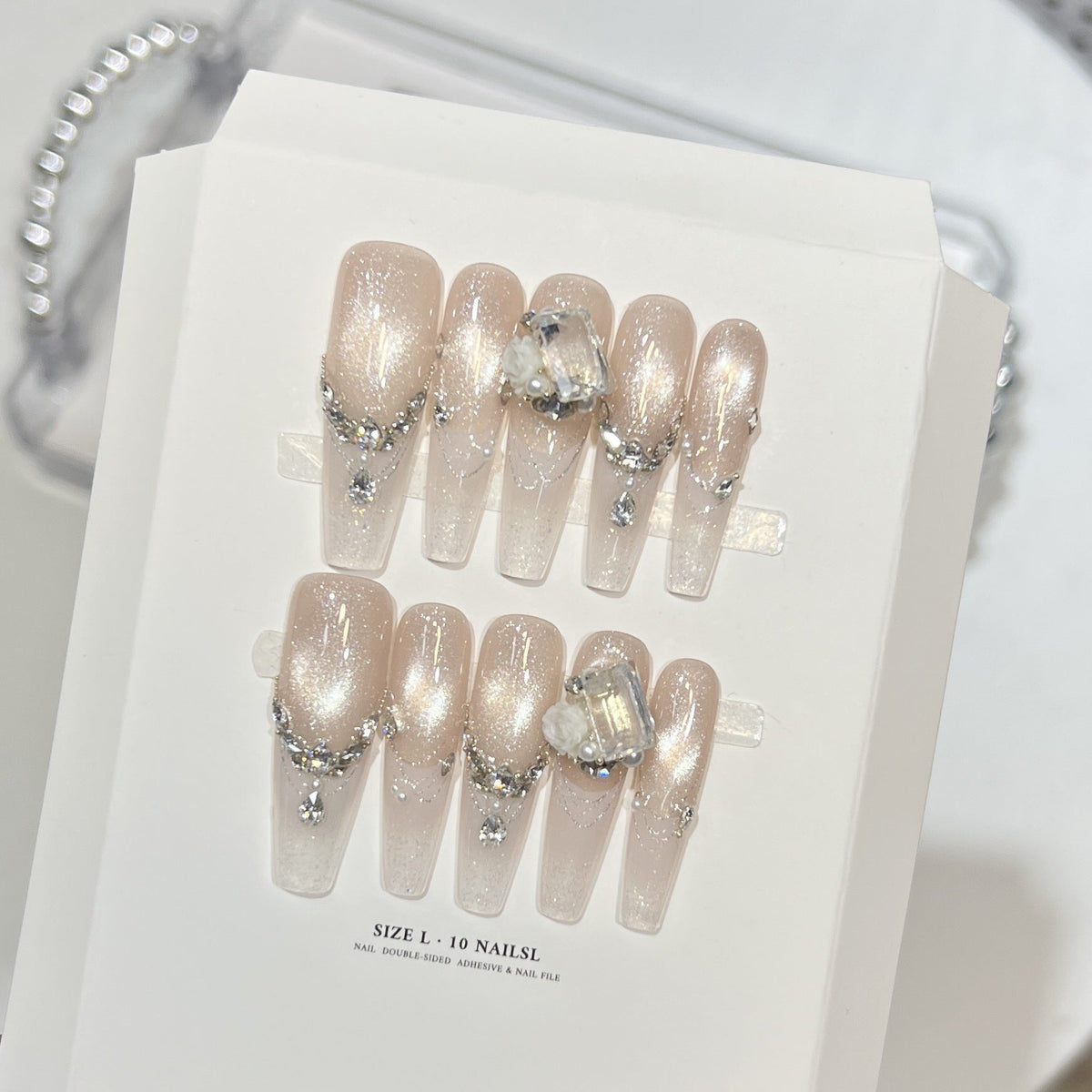 Decorative Press-On Nail Set — product view 2