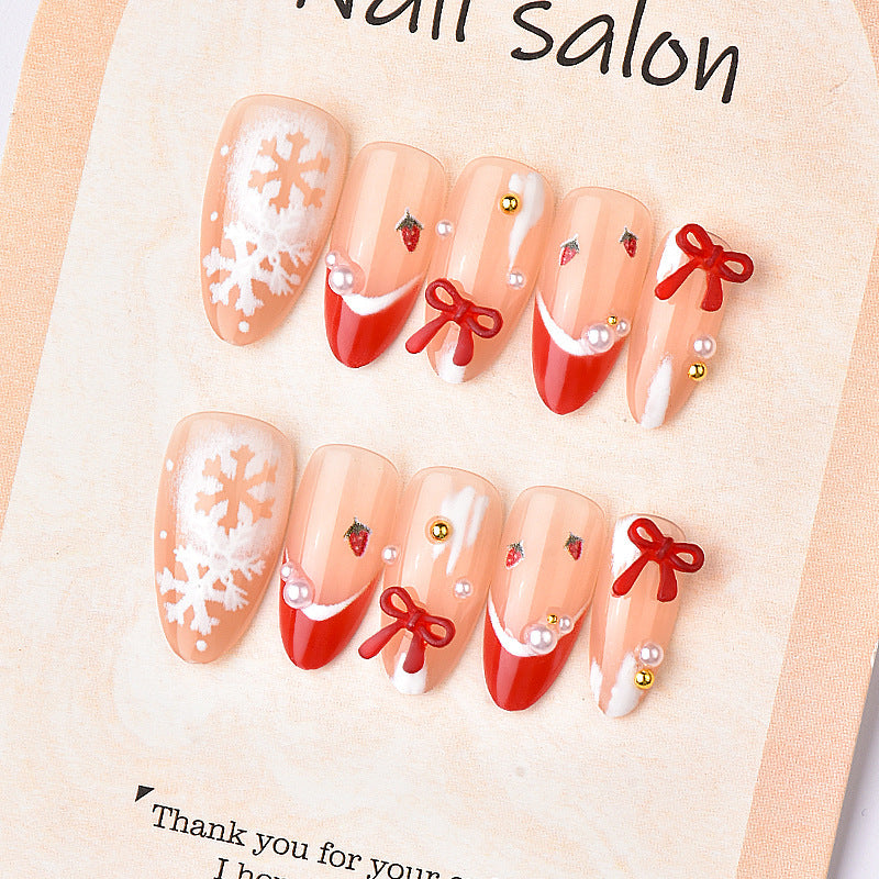 Festive Holiday-Inspired Press-On Nail Art — product view 2