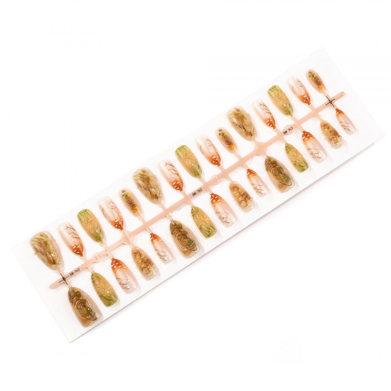 Decorative Floral Art Press-On Nails — product view 5