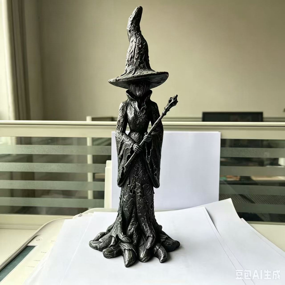 Decorative Wizard Figurine Bowlift — product view 7