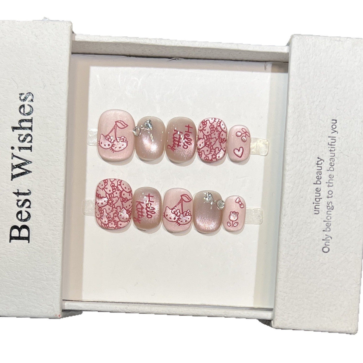 Cute Themed Press-On Nail Set — product view 4