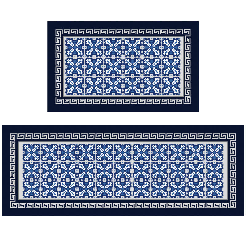 Geometric Patterned Kitchen Mat Set Bowlift — product view 4