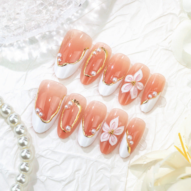 Decorative Floral Nail Extensions — product view 2