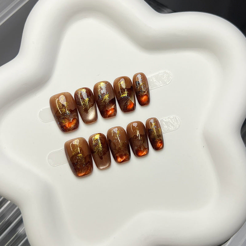 Elegant Acrylic Press-On Nails Set — product view 3