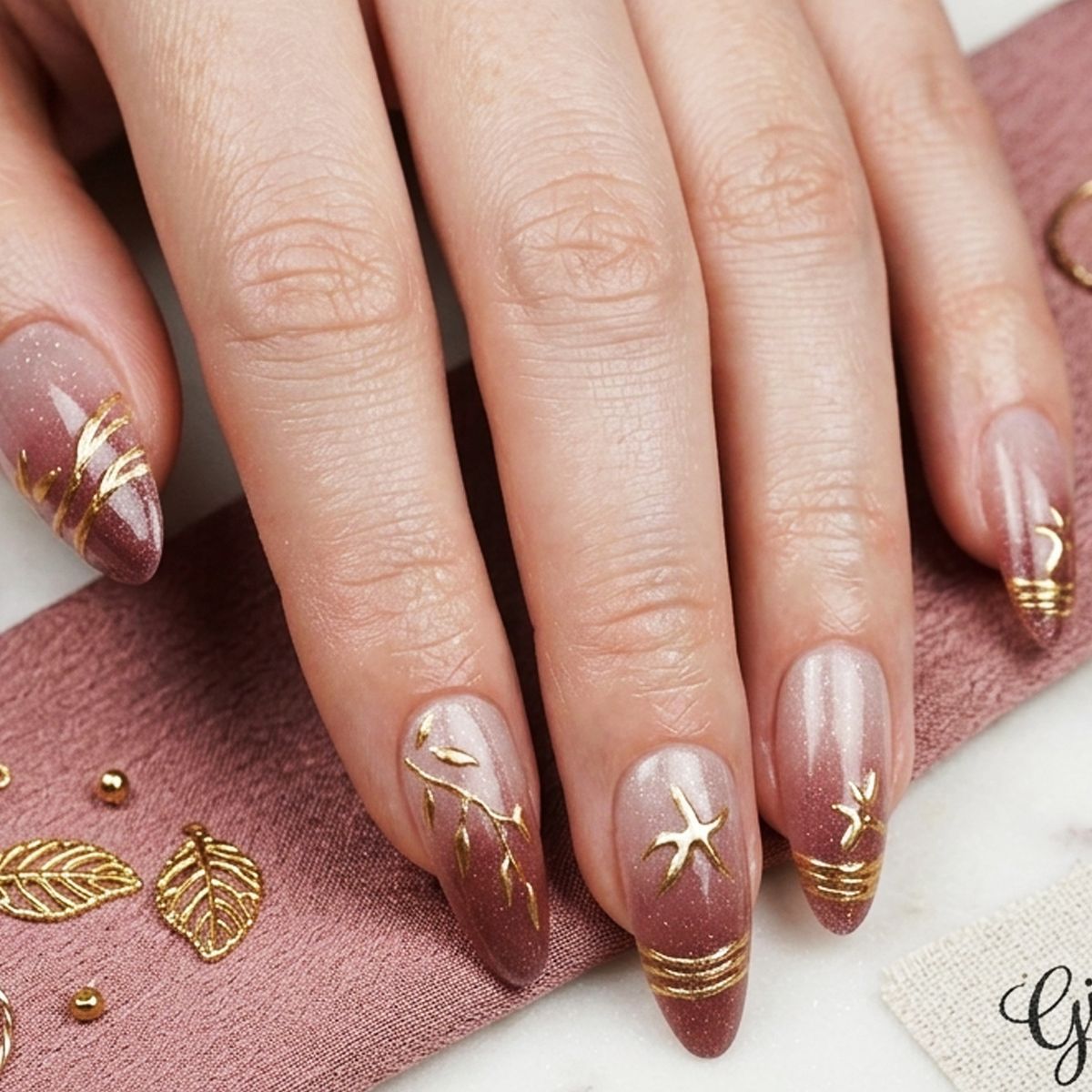 Elegant Press-On Nail Art Set — product view 2