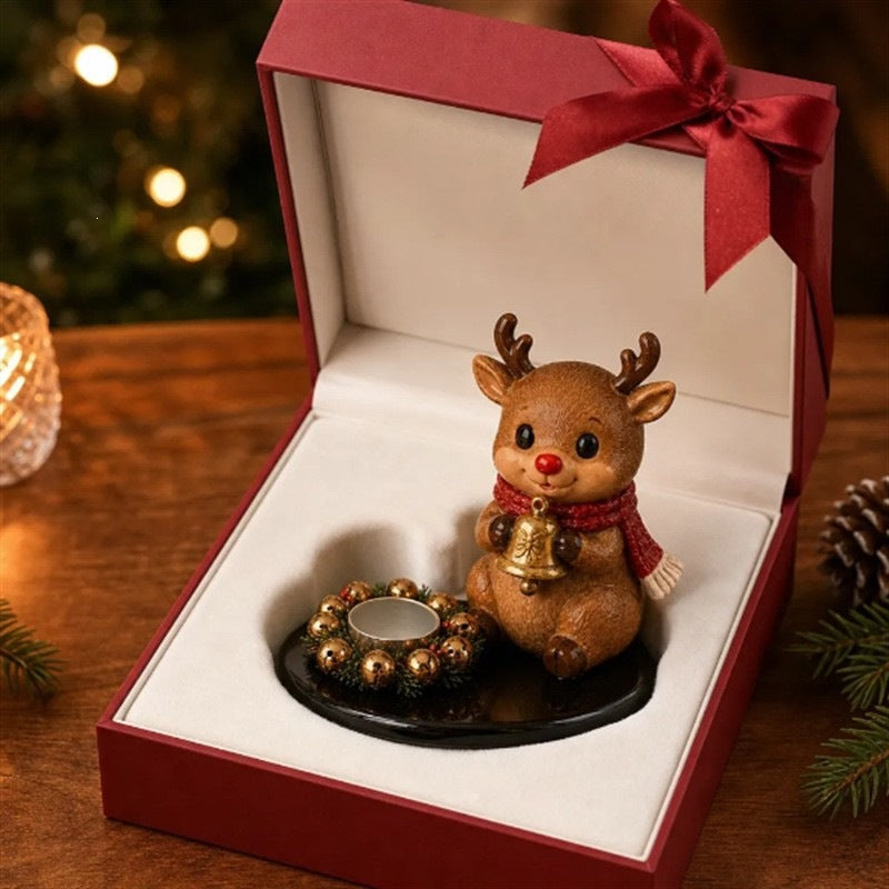 Decorative Christmas Santa Figurine Bowlift — product view 6