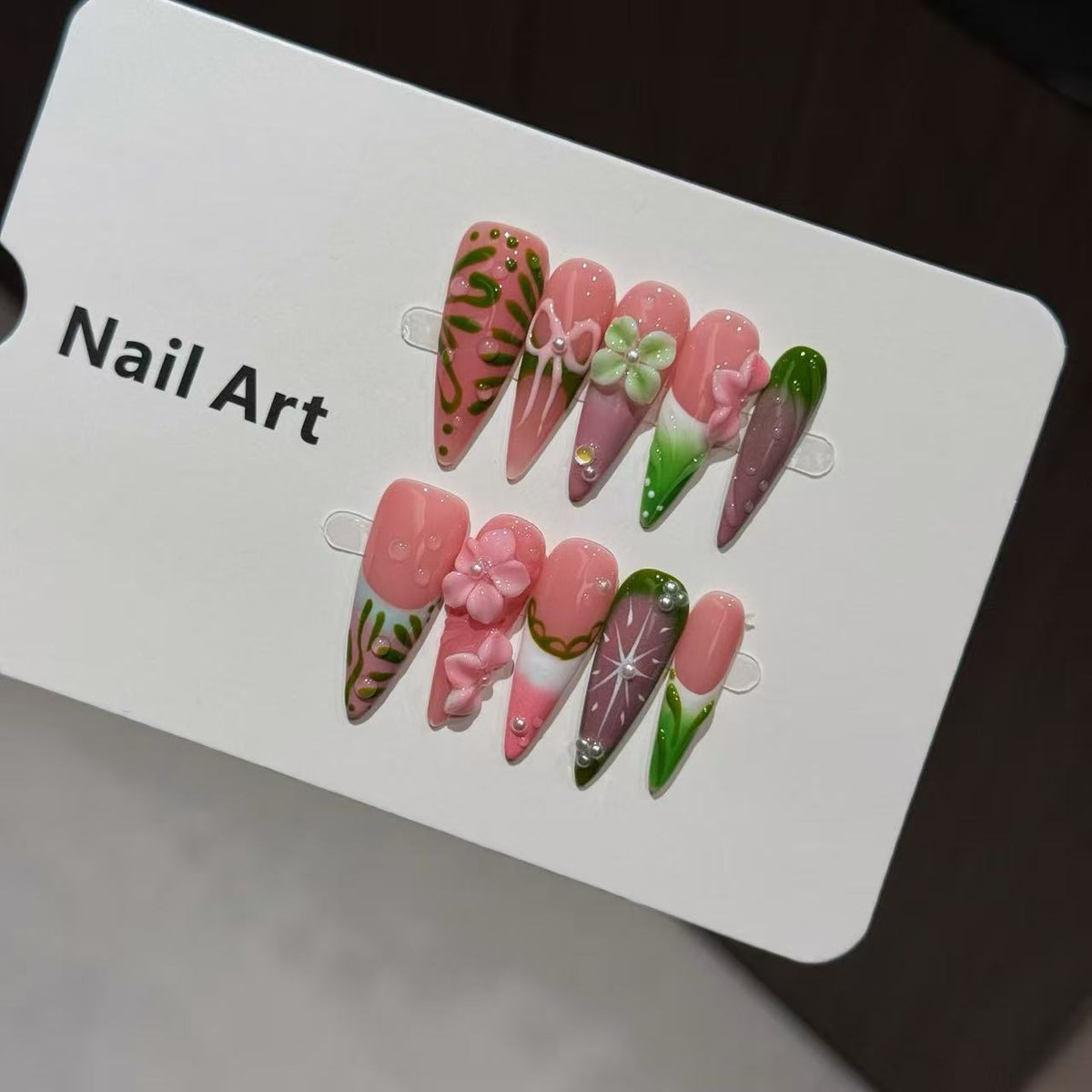 Artistic Floral Nail Art Tips — product view 3