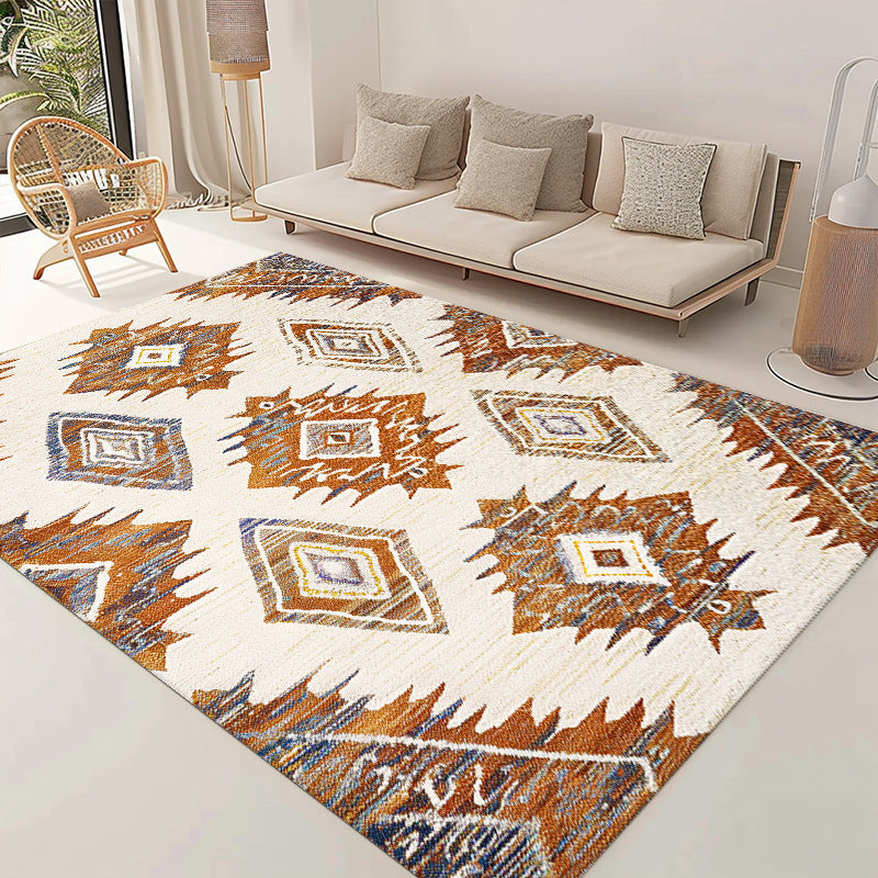 Bohemian Pattern Area Rug Bowlift — product view 1
