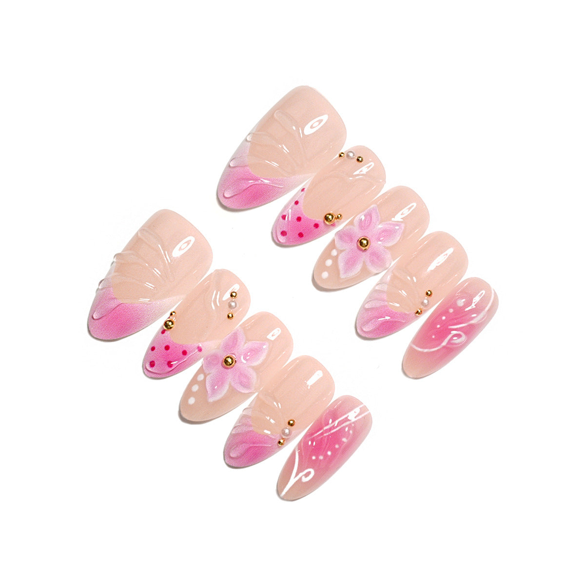 Elegant Soft Gel Nail Art — product view 3