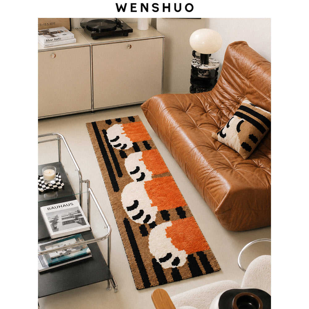 Abstract Decorative Area Rug Bowlift — product view 6