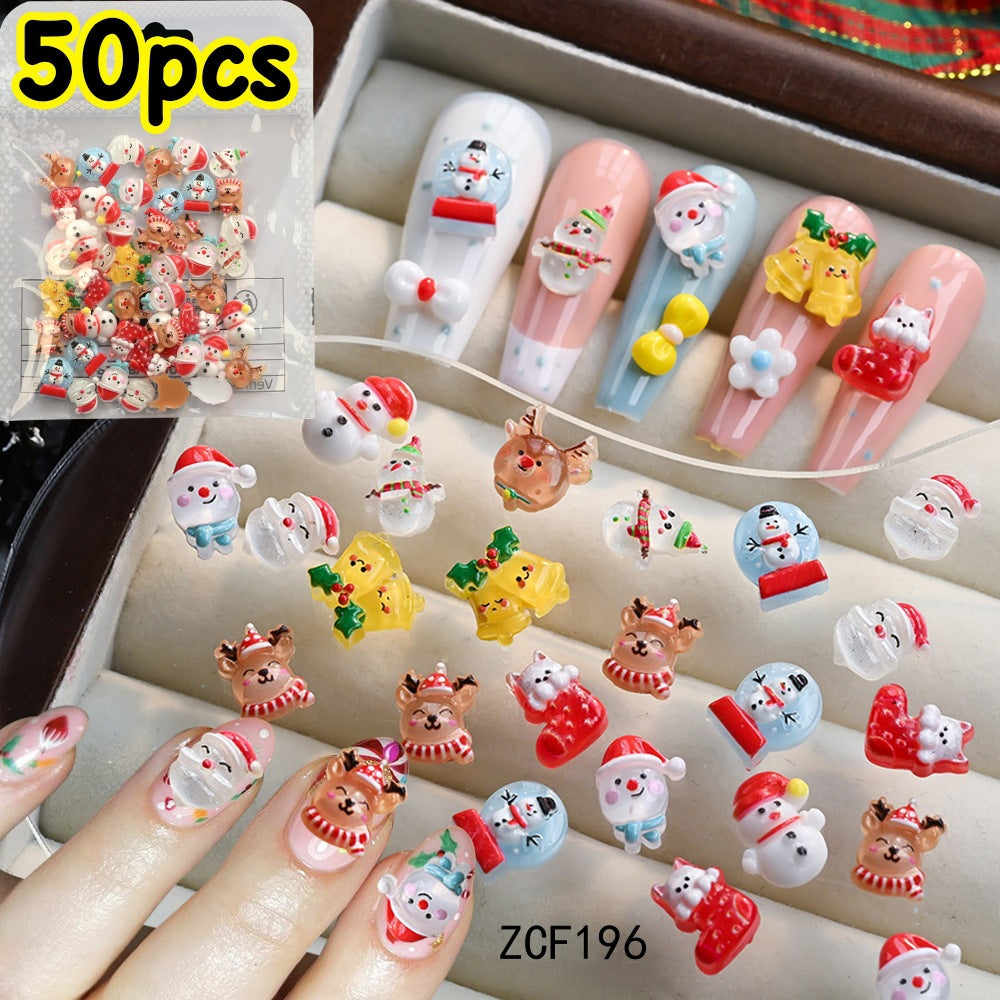 Festive Themed Nail Art Charms — product view 1