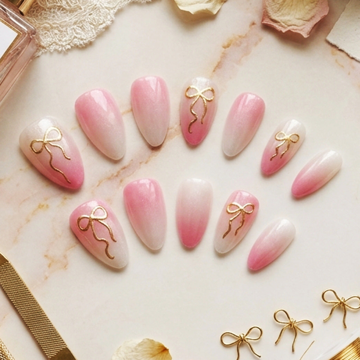 Glamorous Press-On Nail Set — product view 1