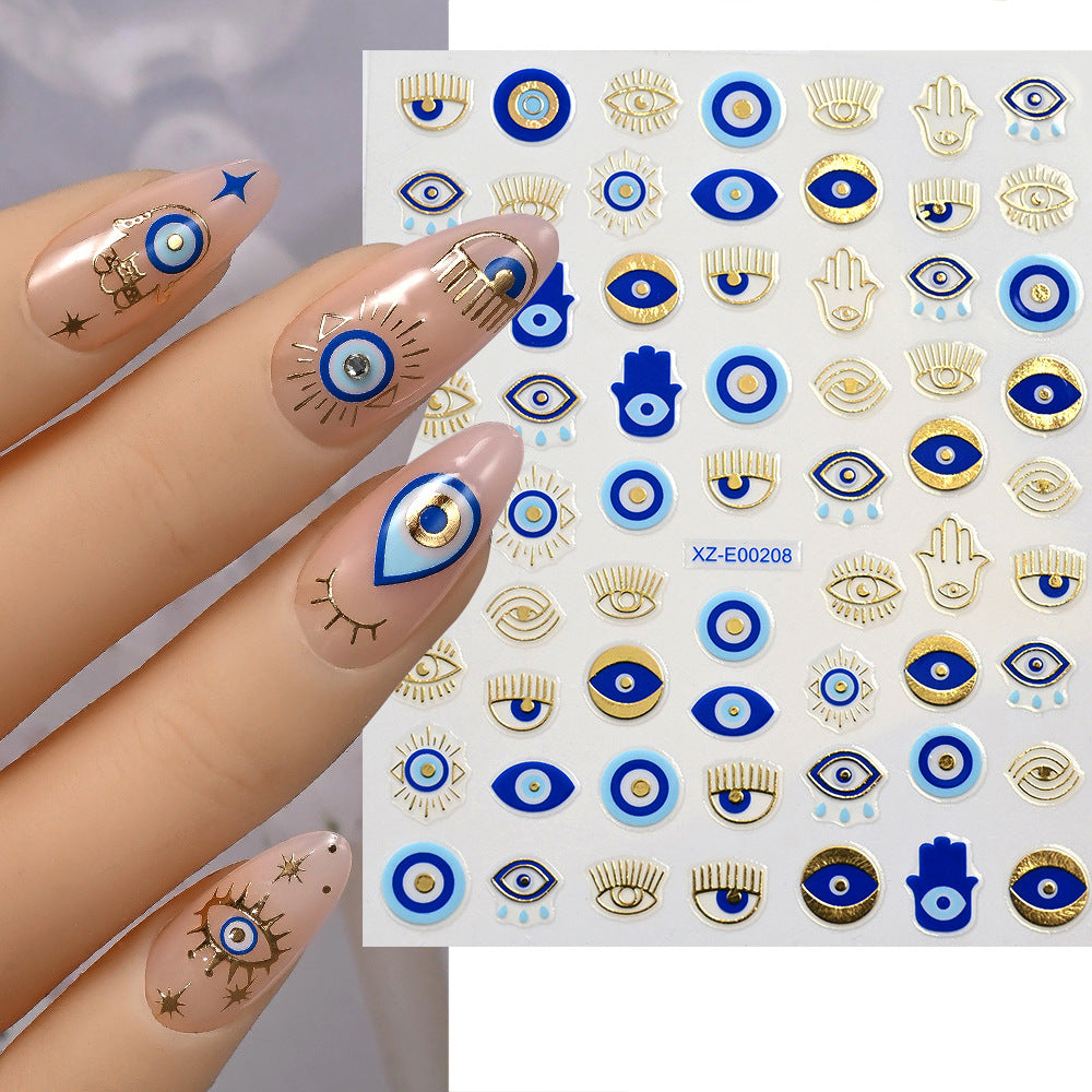 Abstract Wave Nail Art Stickers — product view 5